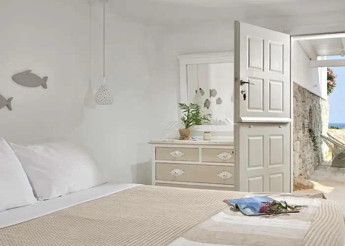 公寓 Vlia Mar Myconian Residences 卡拉法蒂斯