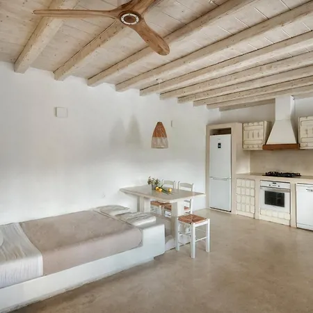 公寓 Vlia Mar Myconian Residences 卡拉法蒂斯
